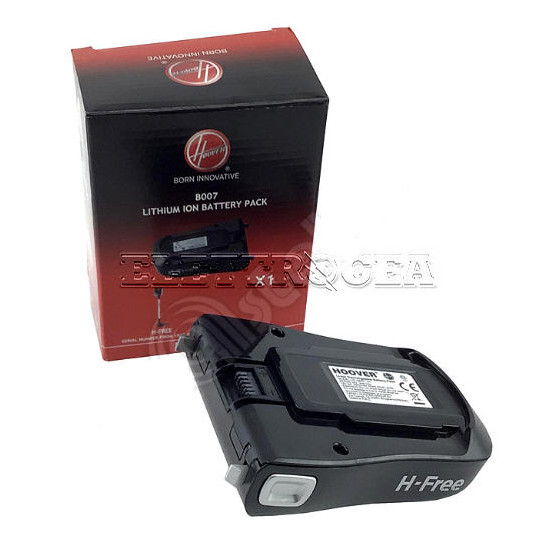 BATTERIA RICARICABILE B007 ORIGINALE ASPIRAPOLVERE HOOVER MOD.  HF18DPCAR 011 39400371