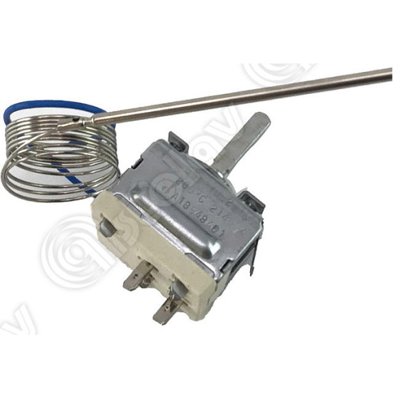140185484015 TERMOSTATO FORNO 2 CONTATTI TEMPERATURA 50-280° SONDA DA 22cm. FORNO REX ELECTROLUX ZANUSSI FMT4G 140185484015, 35