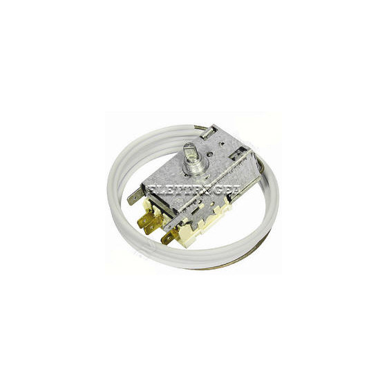 057145, 91201070 K59-L1834 TERMOSTATO FRIGO DOPPIA PORTA INDESIT ARISTON ERFV402X A130420 A13-0420 077B-6636 SONDA 1,5M