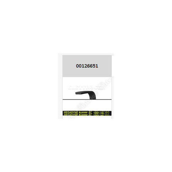CINGHIA 1991 H6 EL POLY-V INDESIT (C00116358, C00300793)- WHIRLPOOL (482000032360)