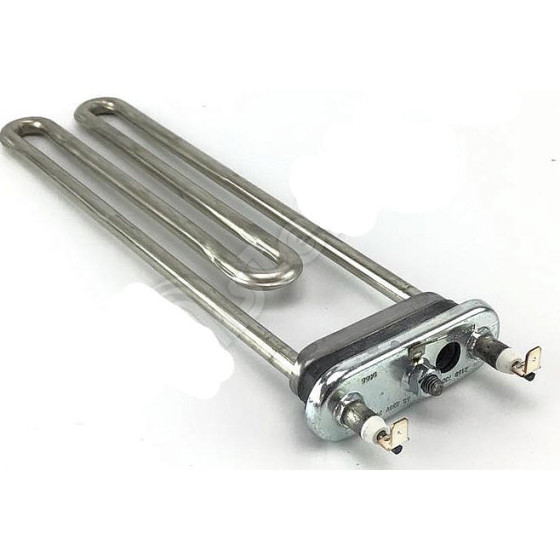 RESISTENZA NICKELATA 2000W COMPATIBILE LAVATRICE BOSCH (00644241, 00649359, 12039358) WAS24722IT Termoprotetta con 2 fusibili. 